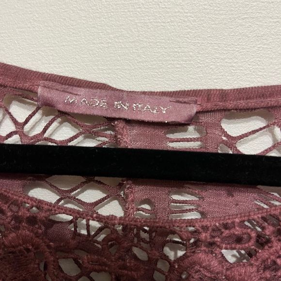 Purple net fairycore shirt - made in Italy - Picture 3 of 3